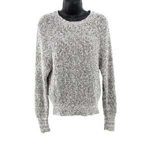 Free People Sweater Women XS Electric City Marled Knit Linen Cotton‎ Pullover